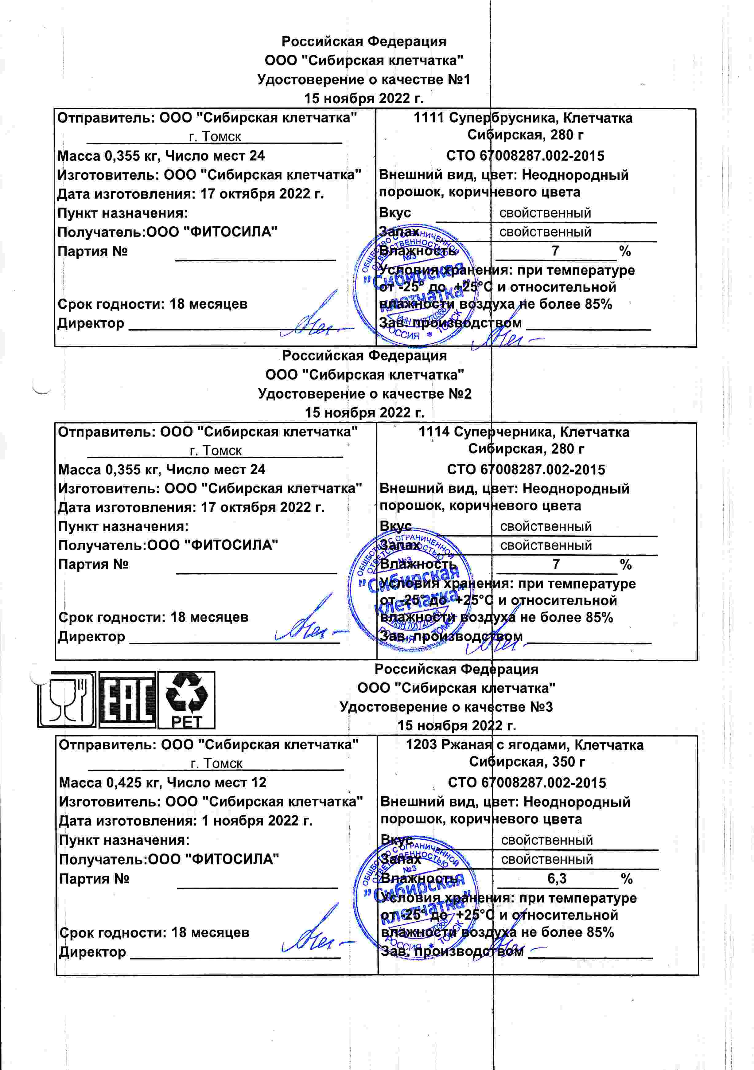 Паспорт №112022